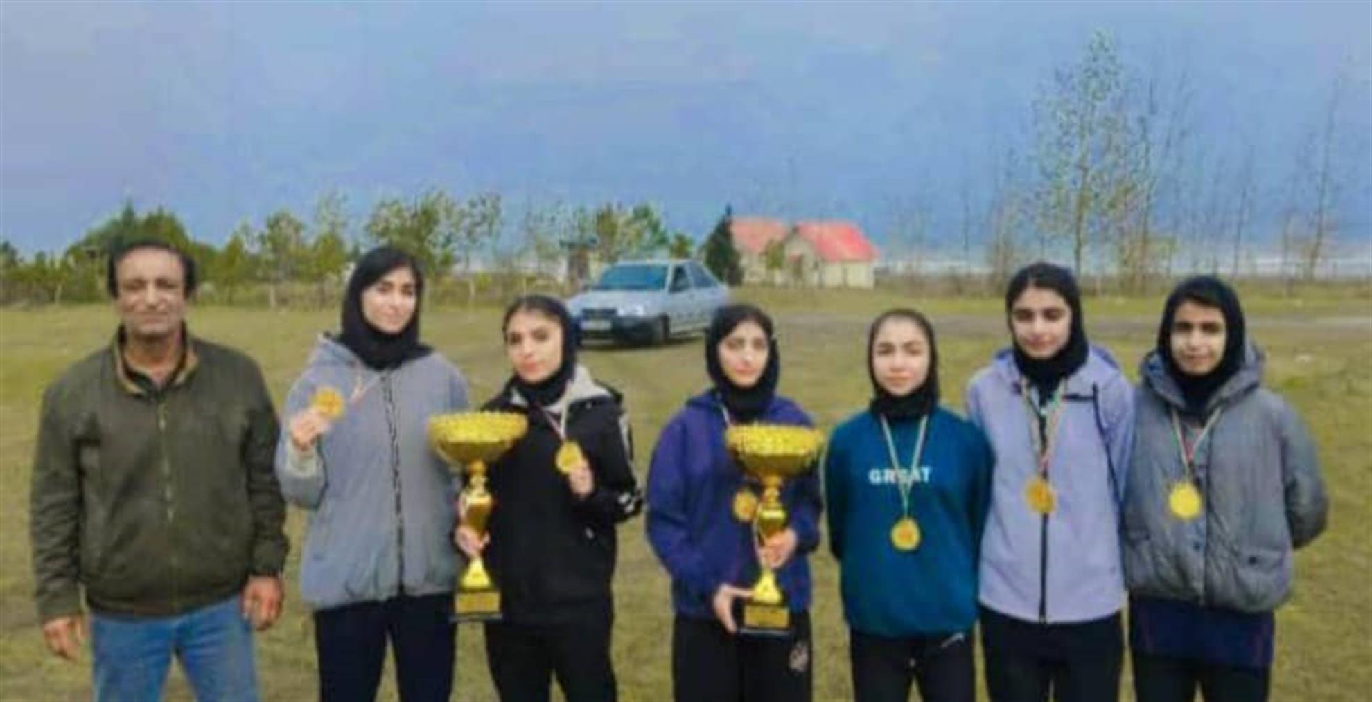 درخشش دختران ایذه‌ای در گیلان؛ خوزستان قهرمان دوصحرانوردی نوجوانان و جوانان کشور شد