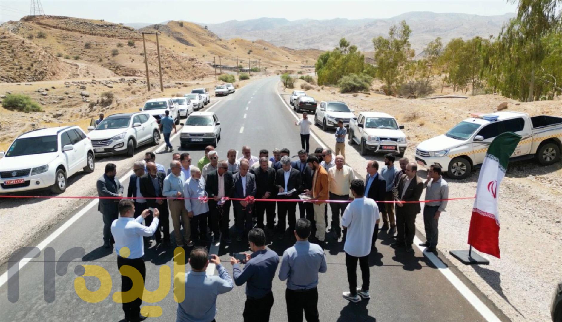بهره‌برداری از بهسازی و روکش آسفالت محور ایذه – مرغا – مسجدسلیمان با حضور نماینده ایذه