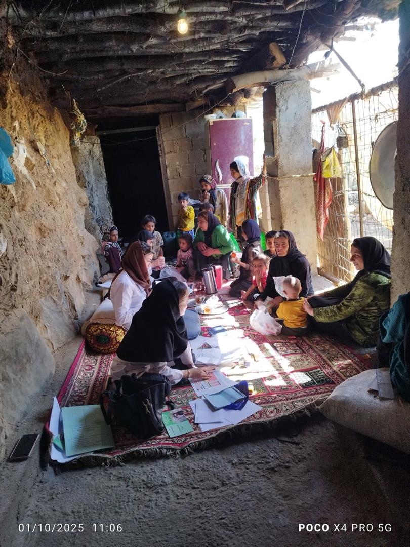 سلامت در دل کوهستان؛ خدمت‌رسانی تیم بهداشت ایذه به عشایر مناطق صعب‌العبور