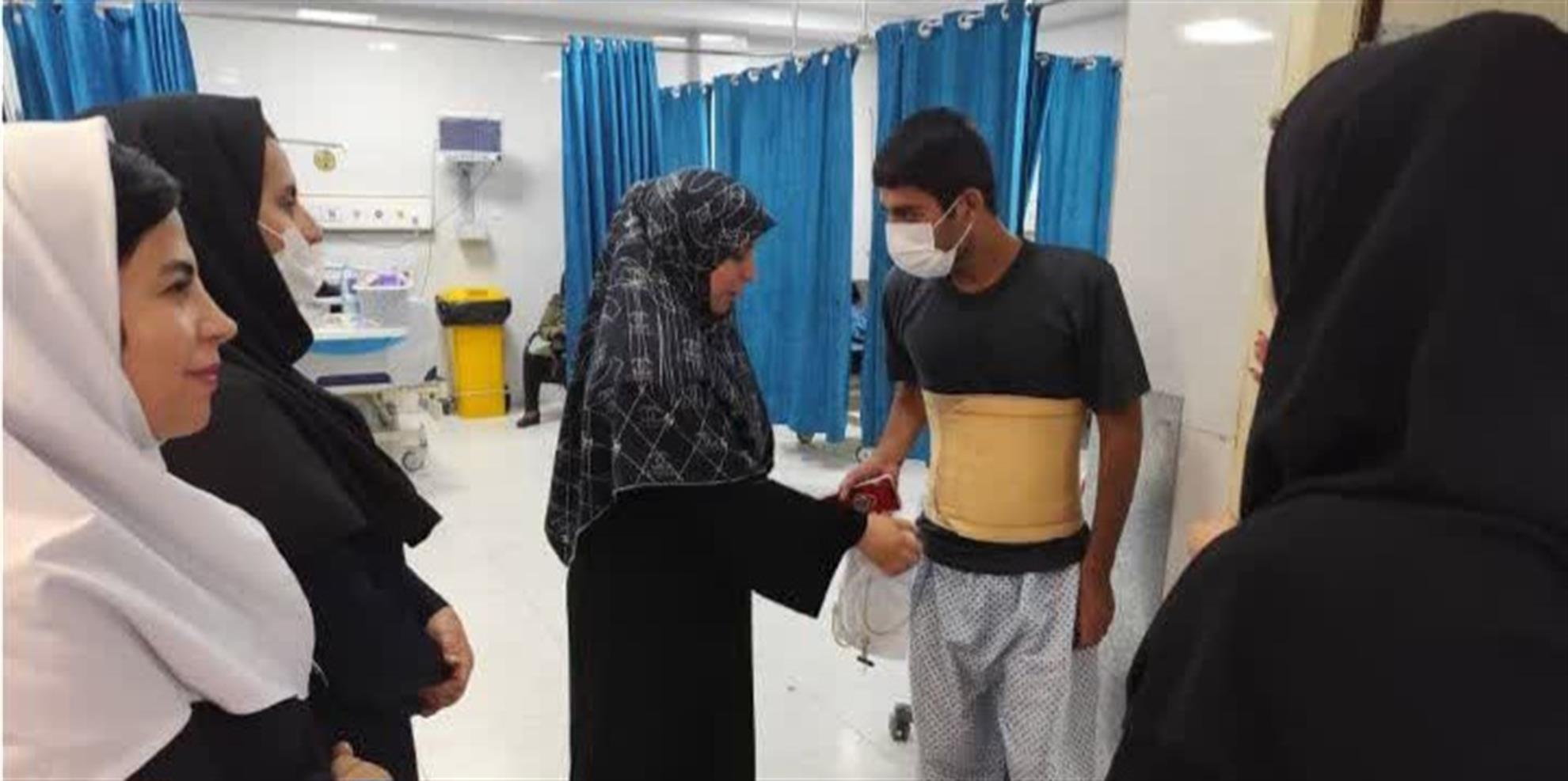 سپاسی به وسعت زندگی | نجات معجزه‌آسای جوان ایذه‌ای در بیمارستان شهدای ایذه