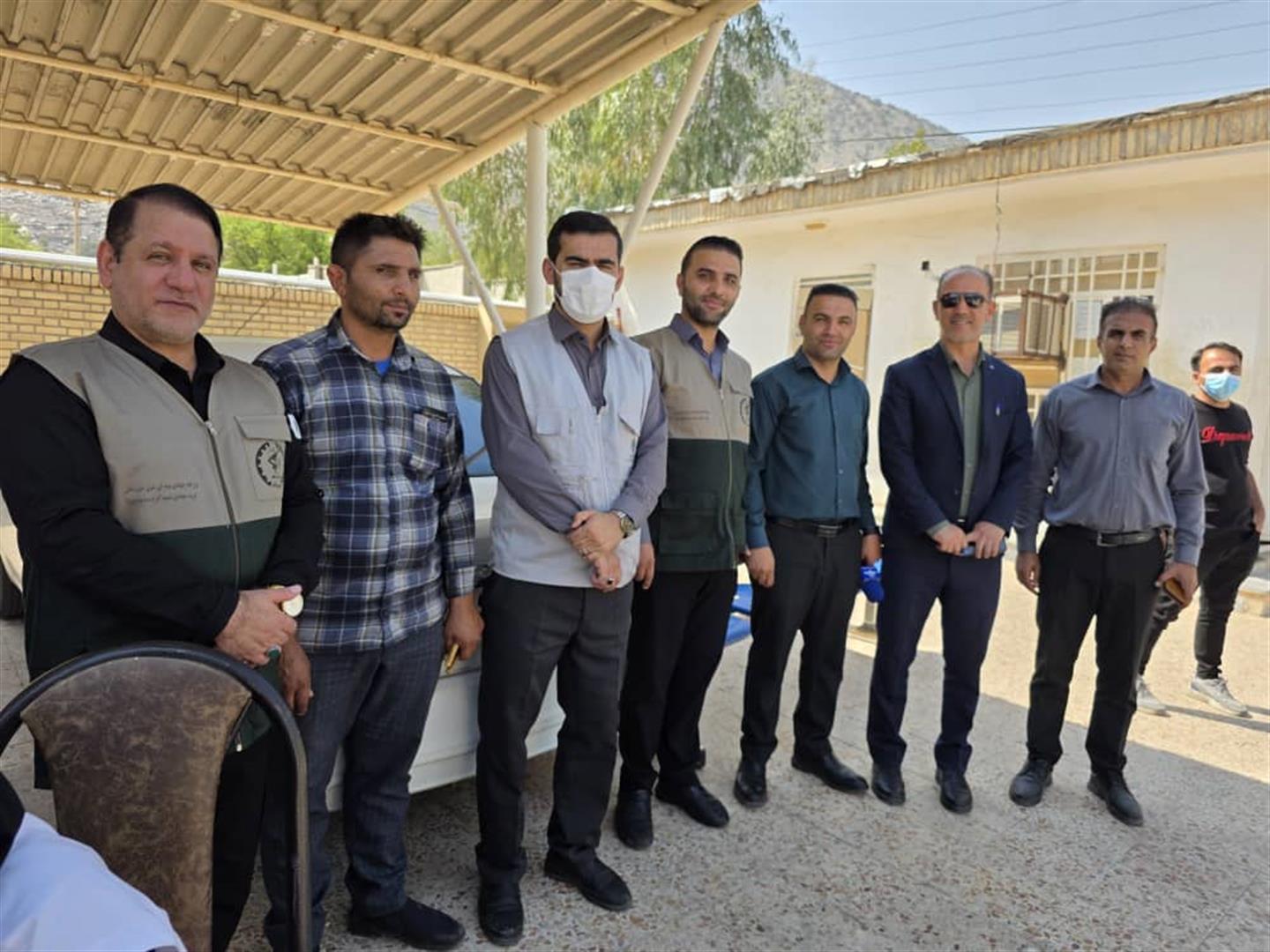 برگزاری اردوی جهادی سلامت در بخش سوسن با محوریت گروه شهید ایرج محمودی