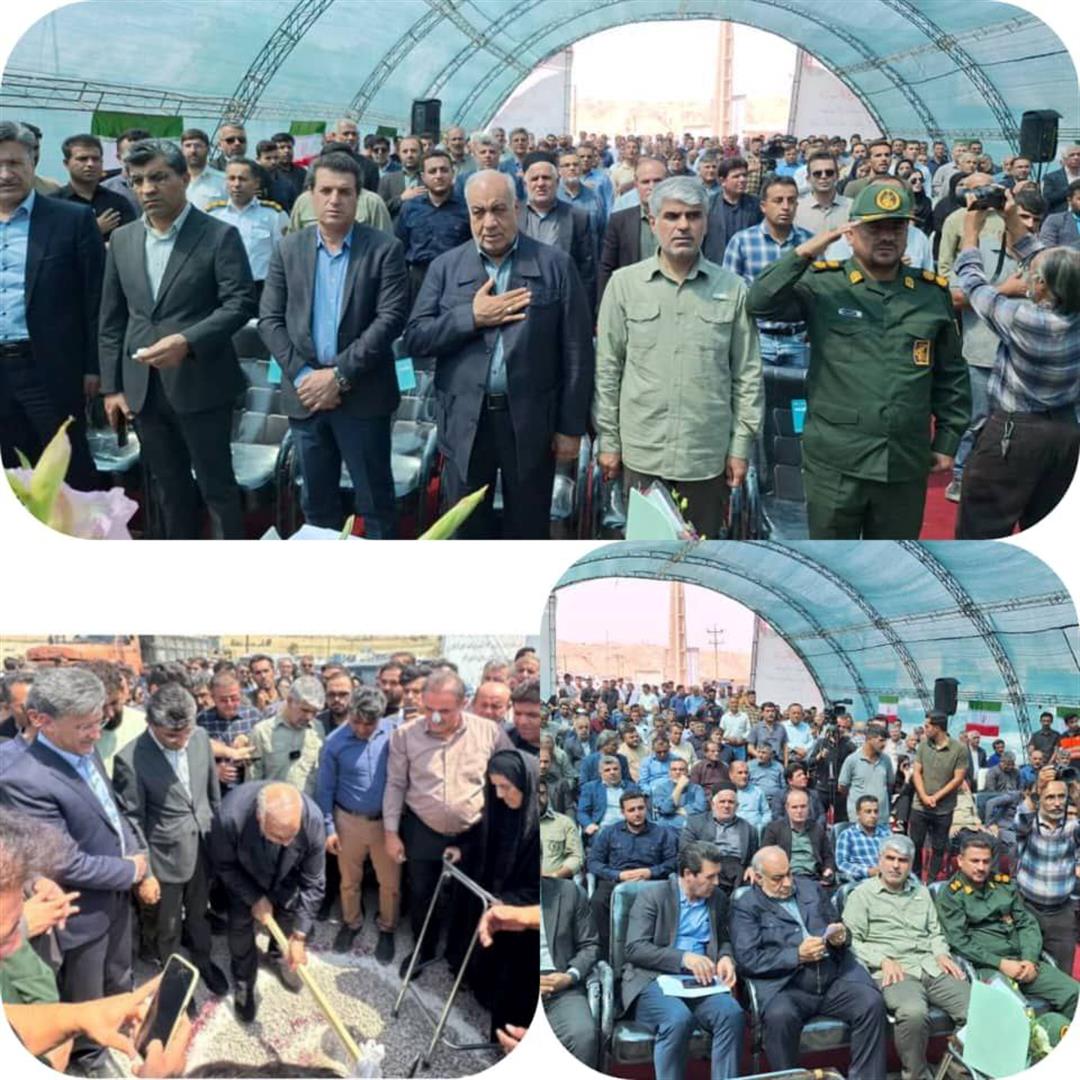 آغاز عملیات بهسازی محور باغملک – صیدون به دیشموک با اعتبار ۱۱,۳۰۰ میلیارد ریال