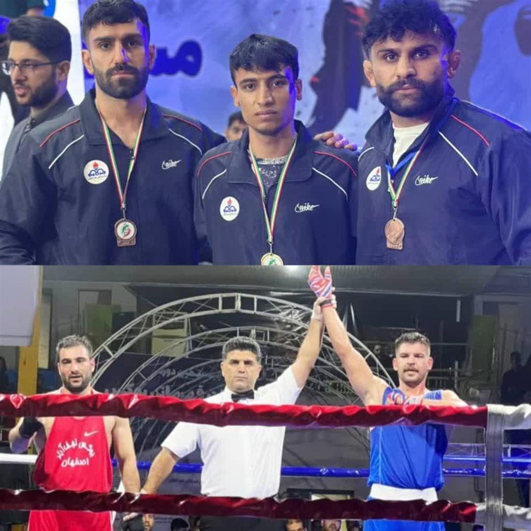 درخشش بوکسورهای ایذه‌ای در آبادان؛ کسب 3 مدال رنگارنگ در رقابت‌های استانی