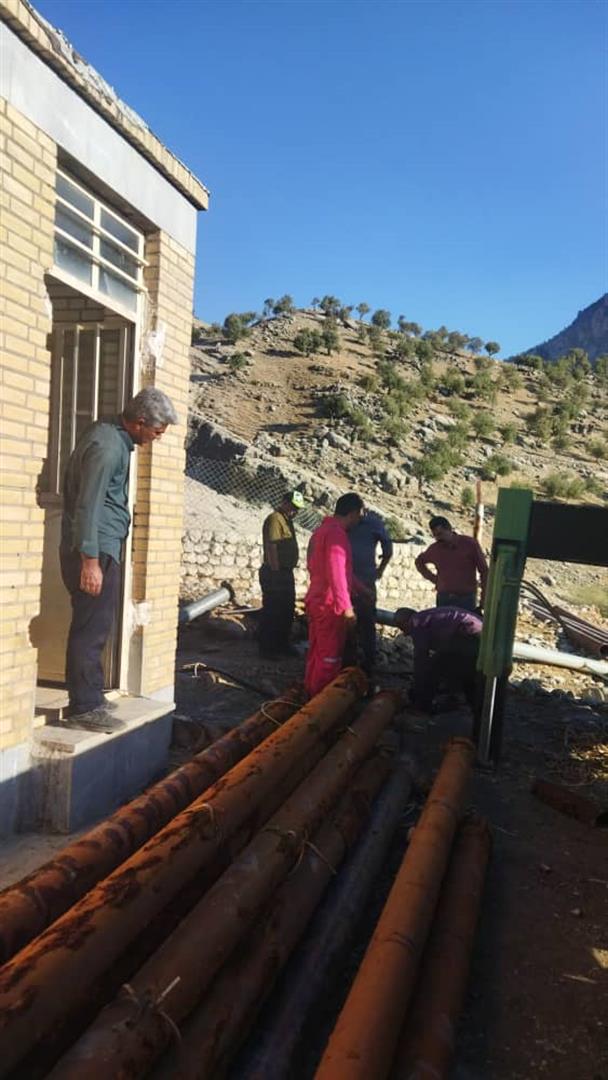 ورود چاه فالح به مدار پس از یک ماه توقف؛ نجات 28 روستای سوسن شرقی از تنش آبی