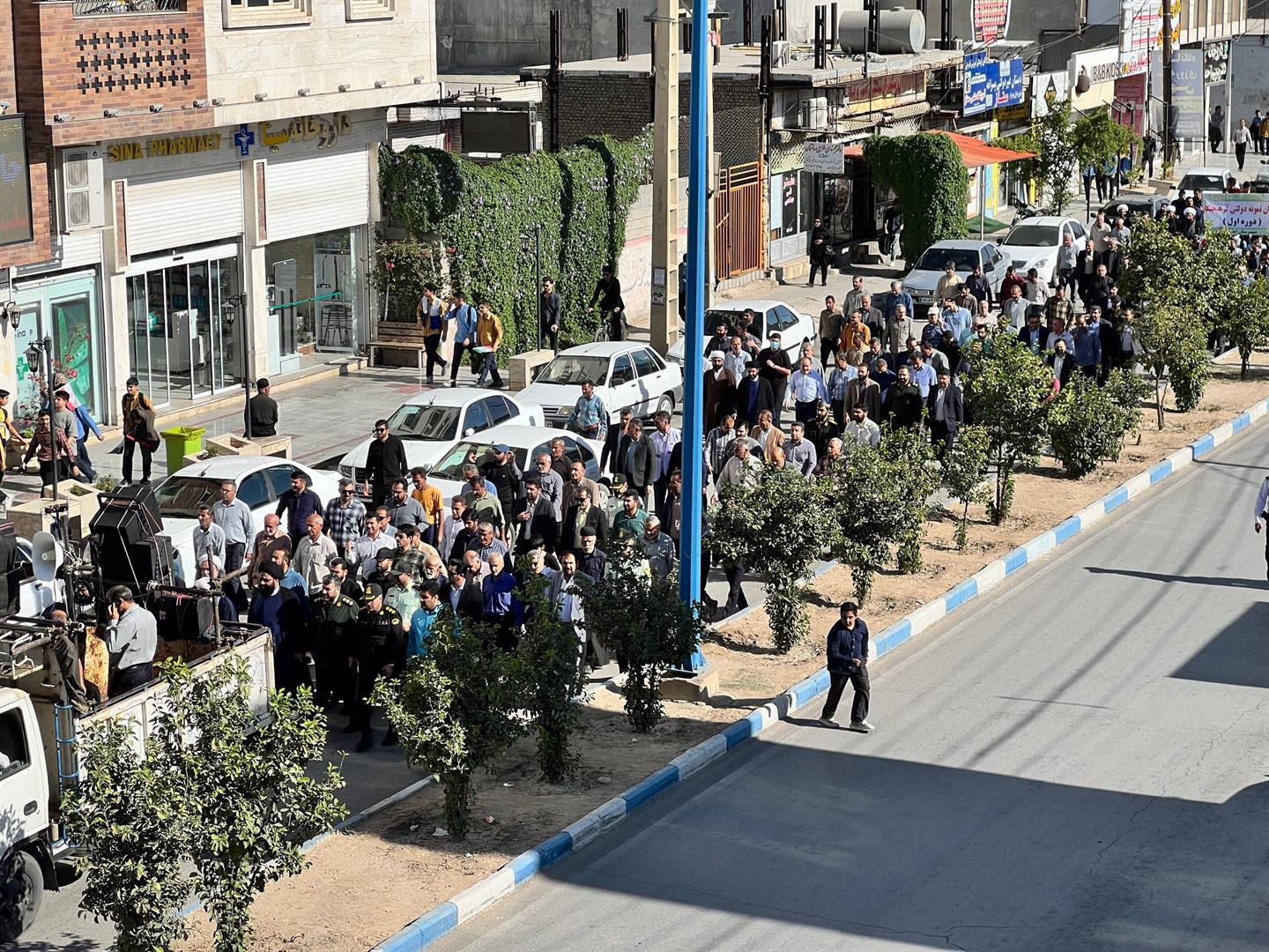 راهپیمایی ۱۳ آبان در ایذه برگزار شد