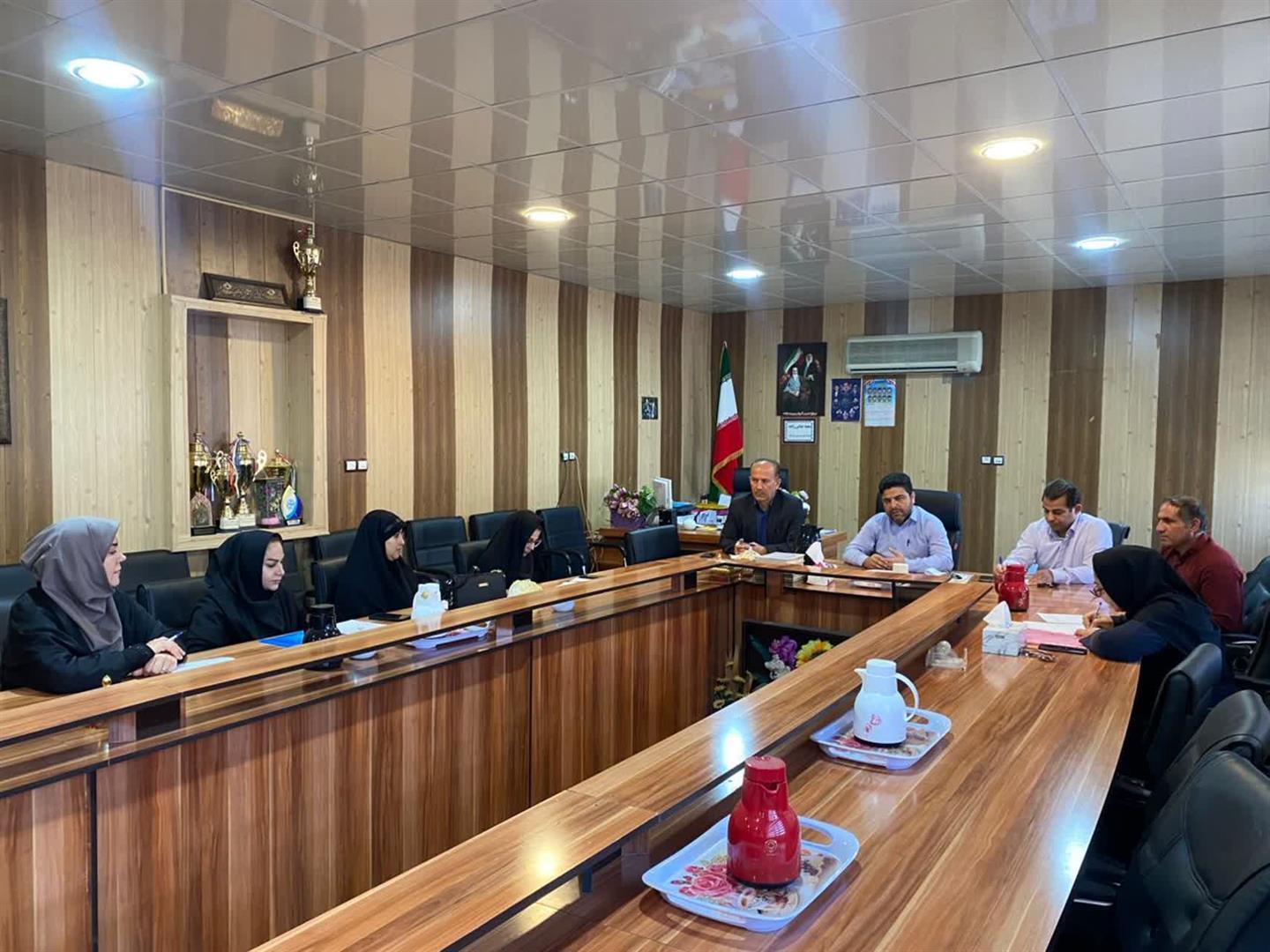 برگزاری کمیته ارتقای سلامت دانش‌آموزان در ایذه با مصوبات عملیاتی