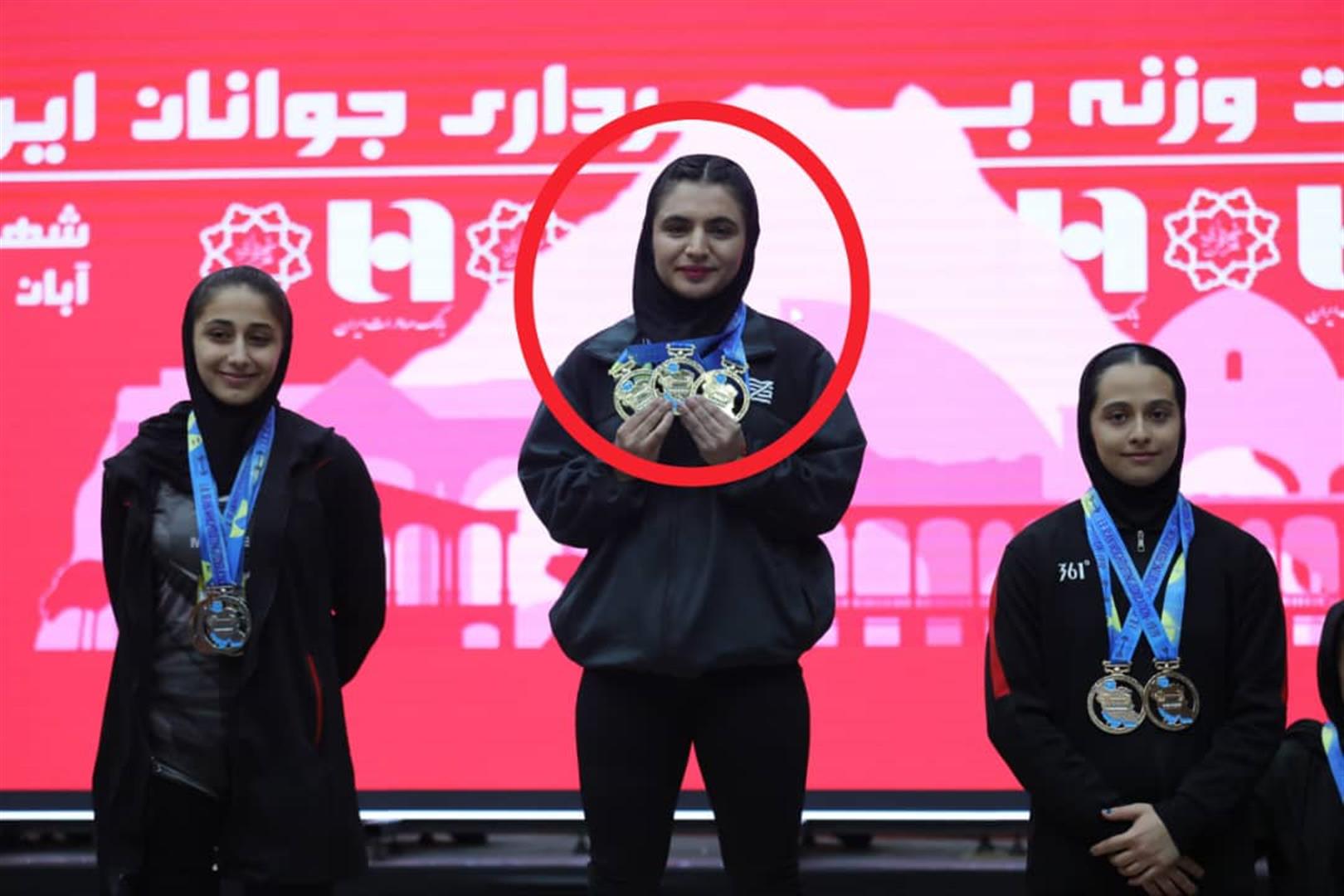 دختر پولادین ایذه‌ای به اردوی تیم ملی وزنه‌برداری بانوان دعوت شد