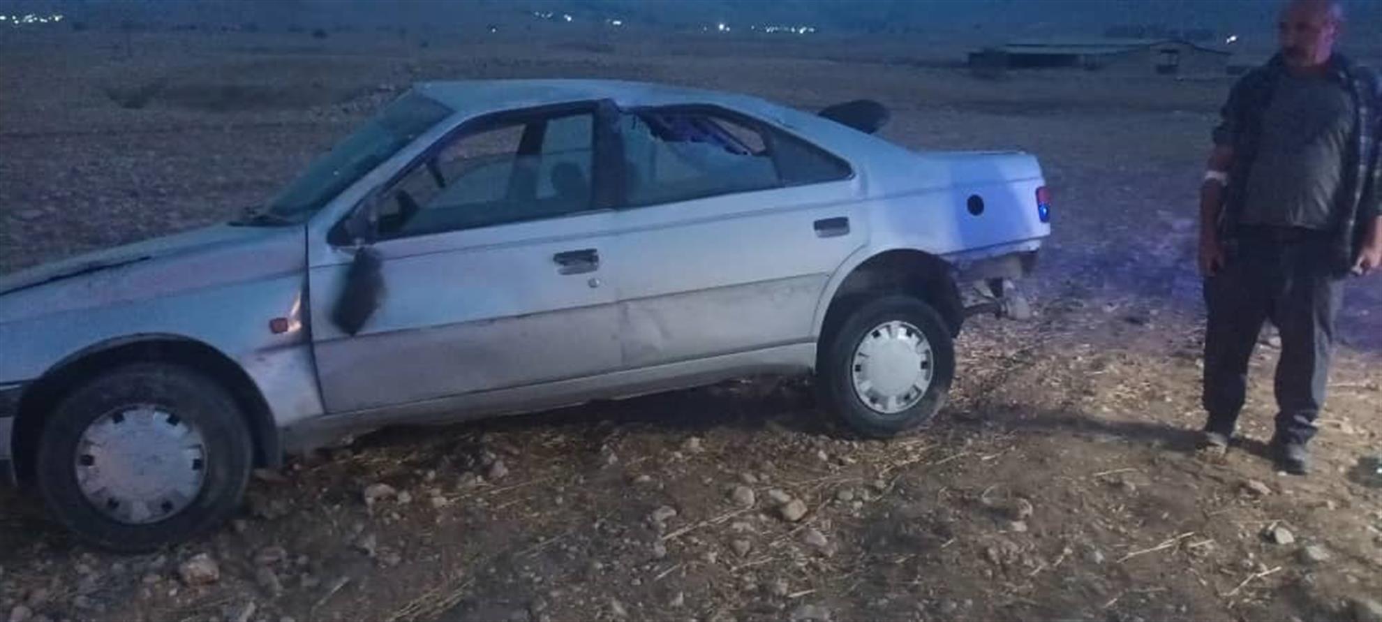 ترکیدن لاستیک و انحراف خودرو در حوالی قدمگاه امیرالمؤمنین ایذه؛ 3 مصدوم برجای گذاشت