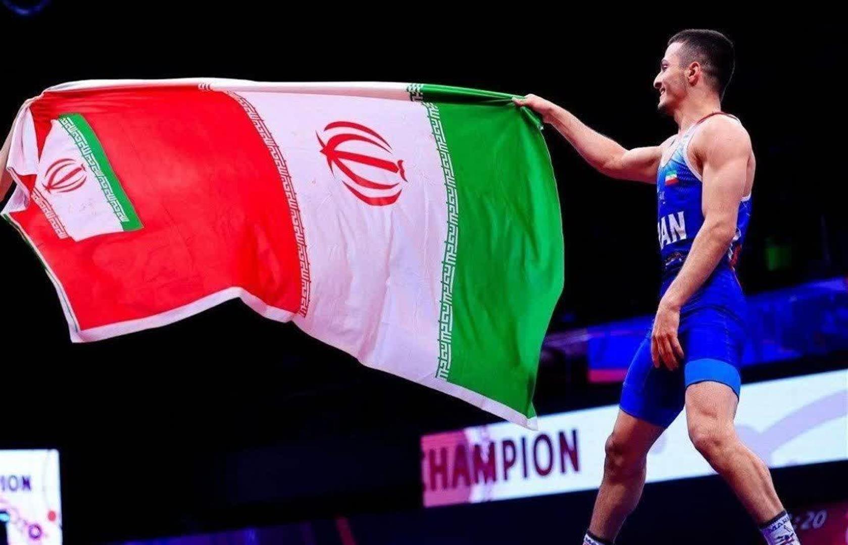 تیم ملی کشتی آزاد ایران قهرمان آسیا شد