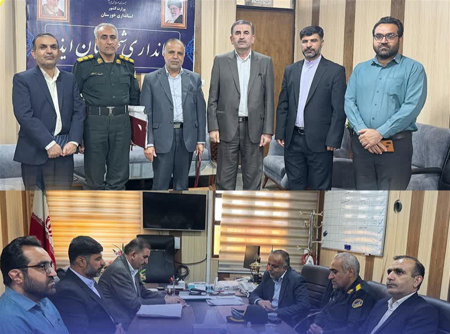 قدردانی از نیروی انتظامی ایذه در پی دستگیری سارقان سیم و کابل برق