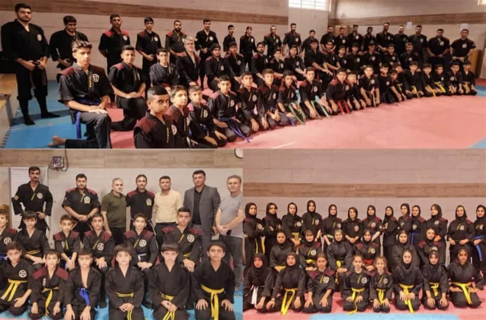 ایذه میزبان استاژ فنی کشوری رشته رزمی توشین‌دو