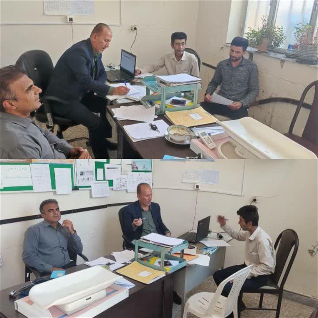 بازدید رئیس مرکز بهداشت ایذه از خانه‌های بهداشت روستایی