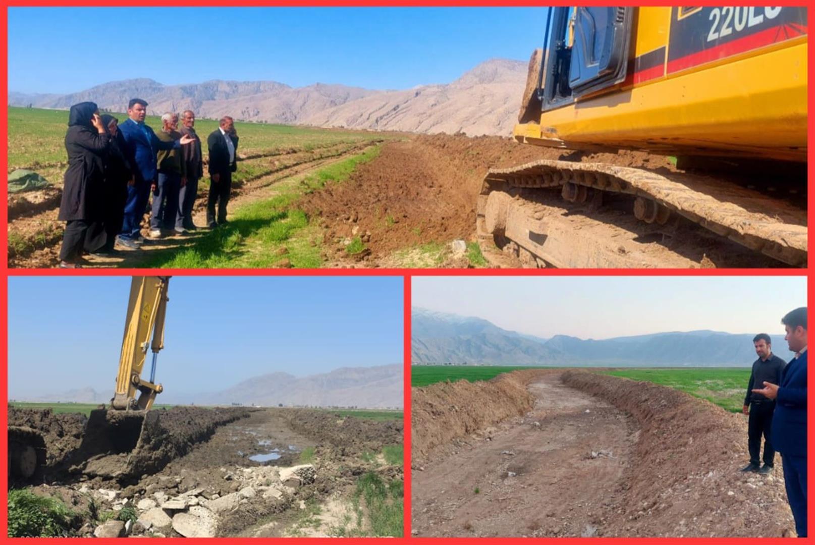 لایروبی کانال کهباد 2 تا تالاب بندان پس از 50 سال در ایذه