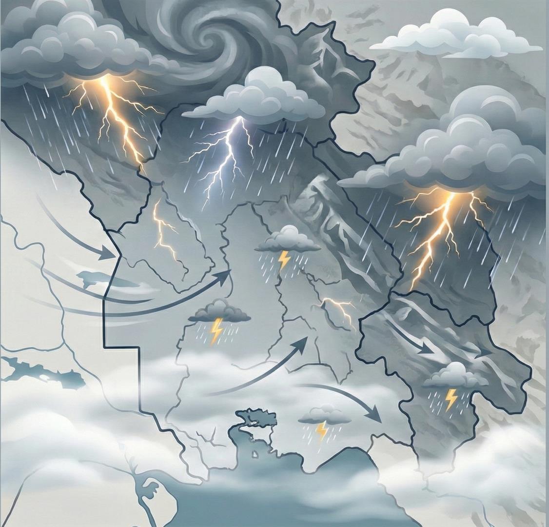 بازگشت سامانه بارشی به خوزستان؛ افت شدید دما و احتمال یخ‌زدگی در راه است