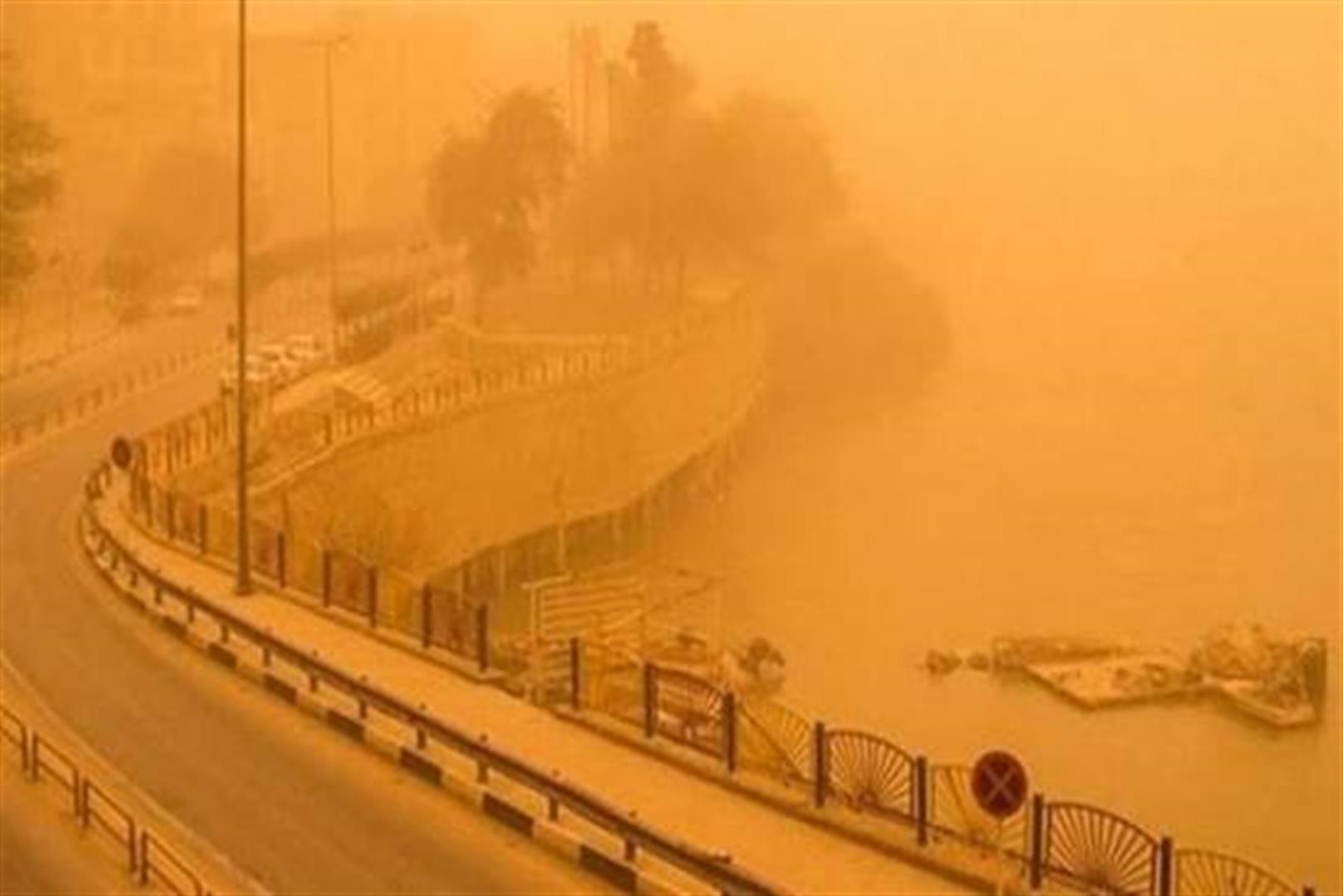 هشدار نارنجی هواشناسی خوزستان؛ نفوذ دوباره گرد و خاک عراقی