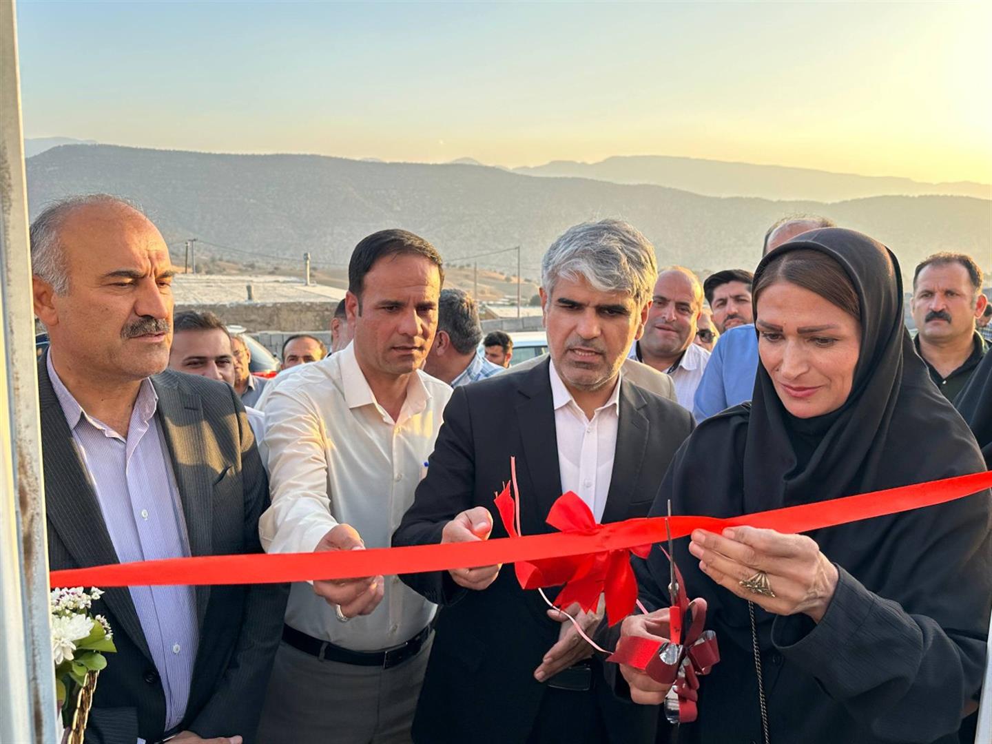 افتتاح پارک بانوان دهدز با حضور نماینده حوزه منگشت