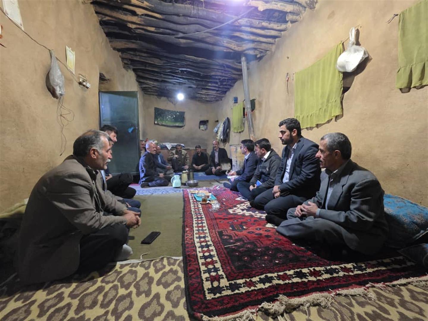 حضور میدانی مسئولان بخش قارون در روستاهای داردهوا، باجول و برآفتاب موسوی