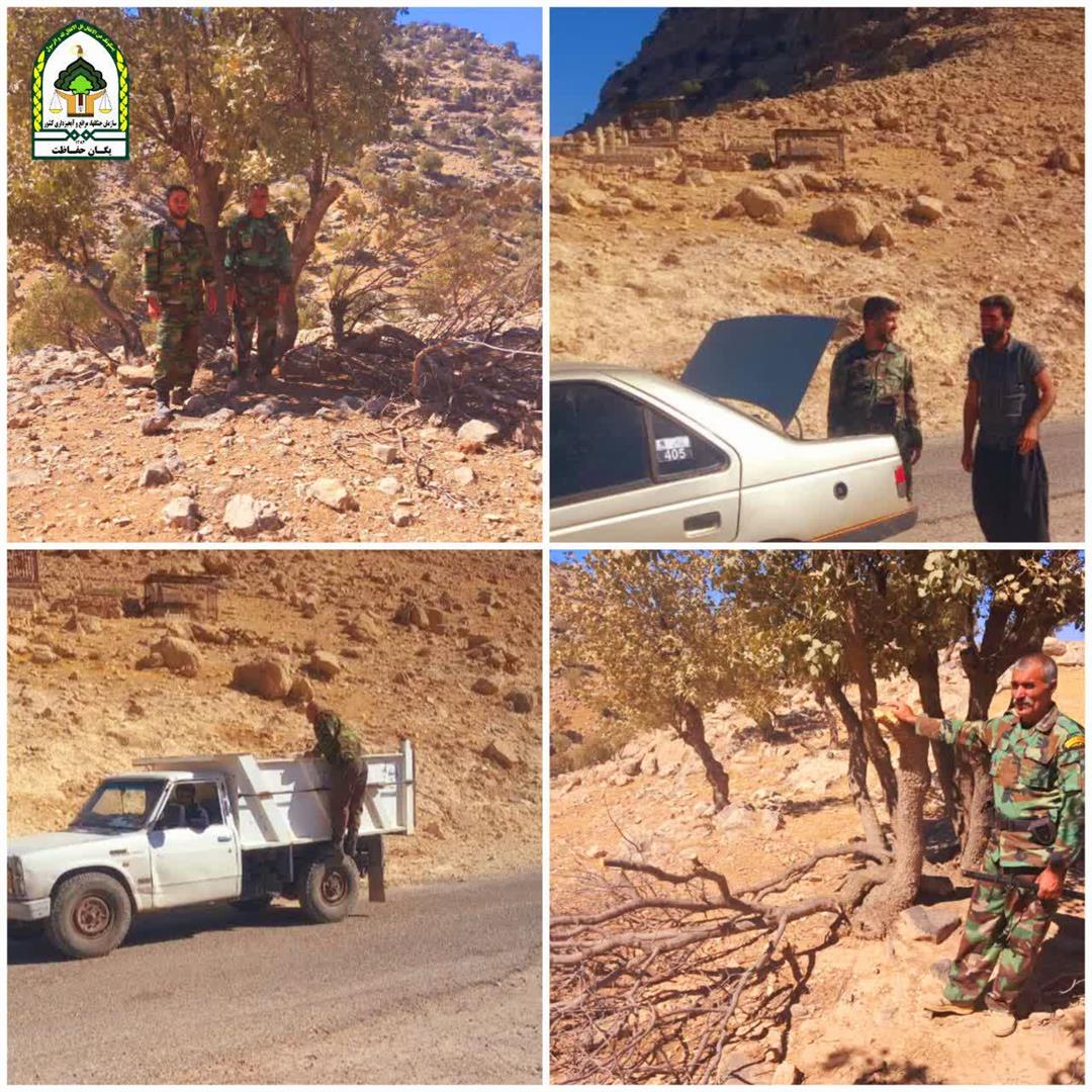 گزارش عملکرد میدانی یگان حفاظت منابع طبیعی ایذه