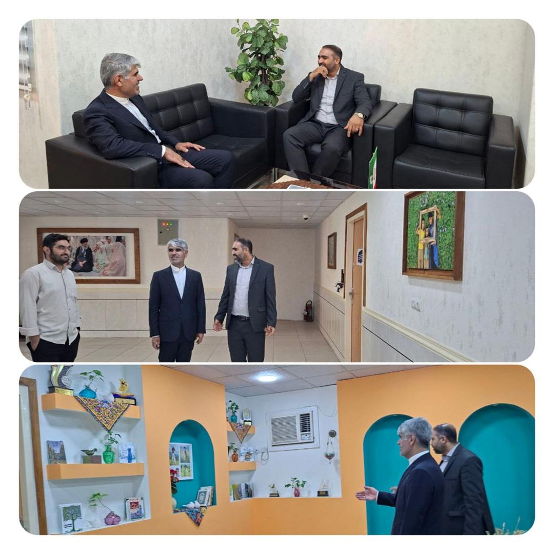 پیگیری توسعه مراکز کانون پرورش فکری در حوزه منگشت توسط دکتر ابراهیم‌پور