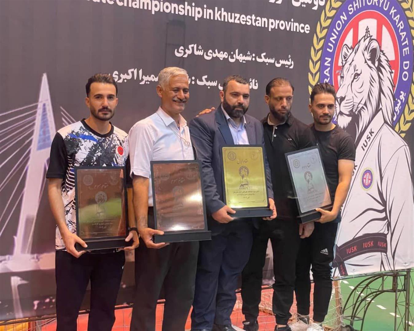 درخشش کاراته‌کاران ایذه‌ای با کسب مقام سوم تیمی در مسابقات استانی