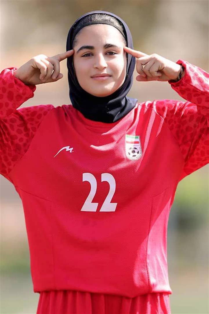 گل‌زنی سونیا کوراوند، فوتبالیست ایذه‌ای در مسابقات آسیایی دختران زیر ۱۷ سال