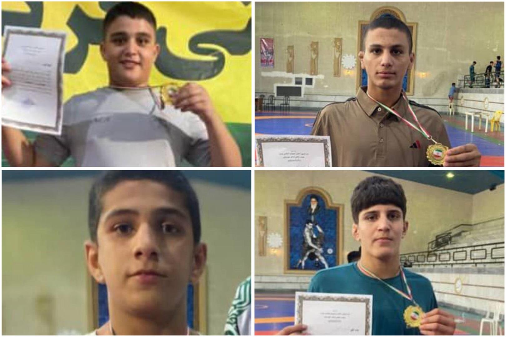 حضور چهار کشتی‌گیر ایذه‌ای در المپیاد استعدادهای برتر کشور