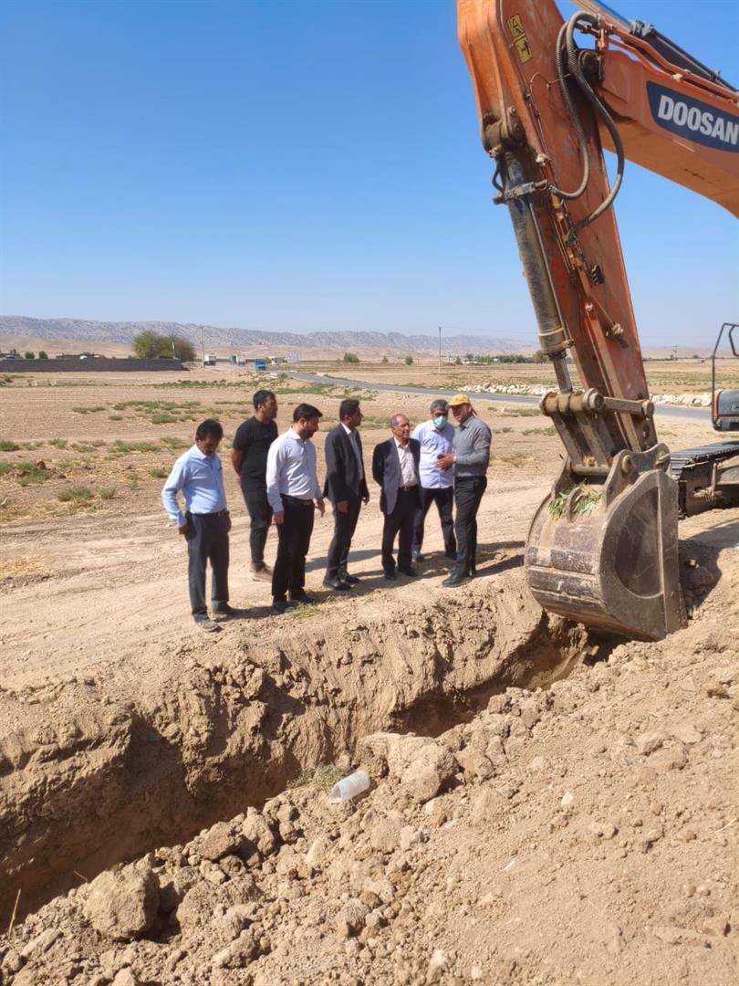 بازدید مسئولان از پروژه آبرسانی بارانگرد، رمه‌چر و ناشلیل‌ها در راستای پایداری آب شرب روستاها