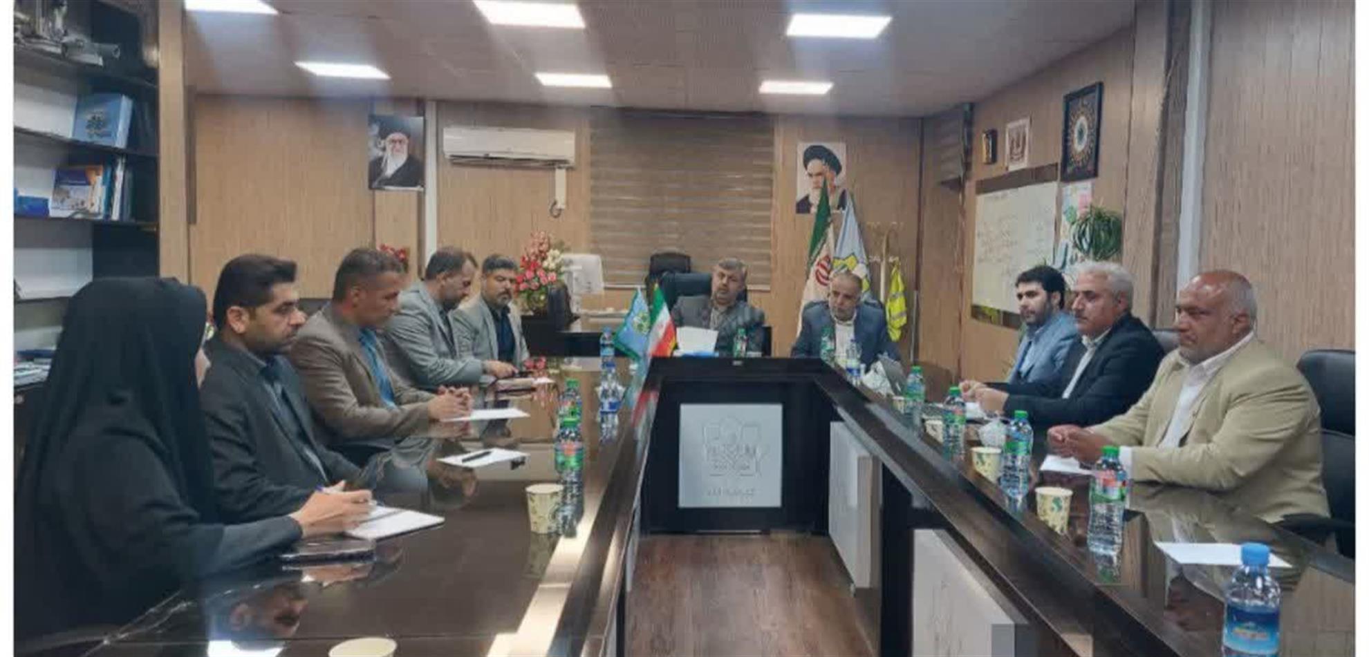 برگزاری جلسه بررسی مشکلات زیرساخت‌های ارتباطی و فیبر نوری در ایذه