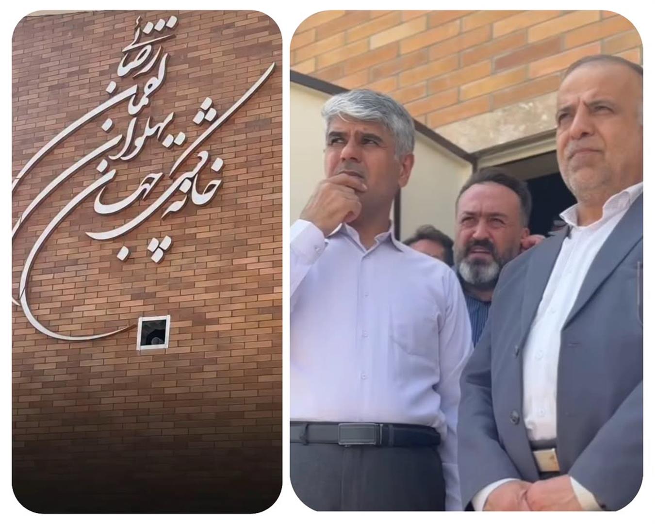 خانه کشتی جهان‌پهلوان لقمان رضایی در ایذه به بهره‌برداری می‌رسد