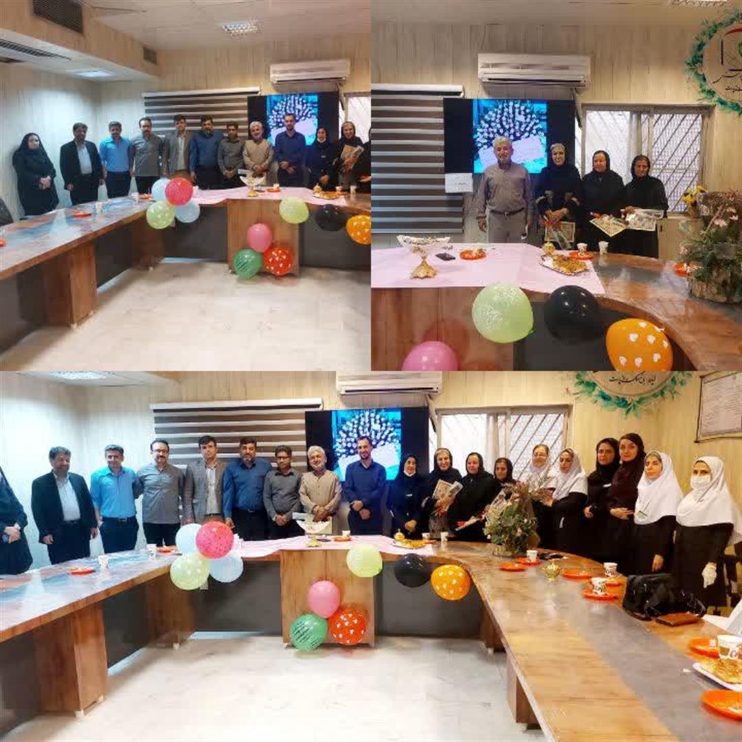 پاسداشت یک عمر فداکاری؛ تجلیل از پرستاران بازنشسته در بیمارستان شهدای ایذه