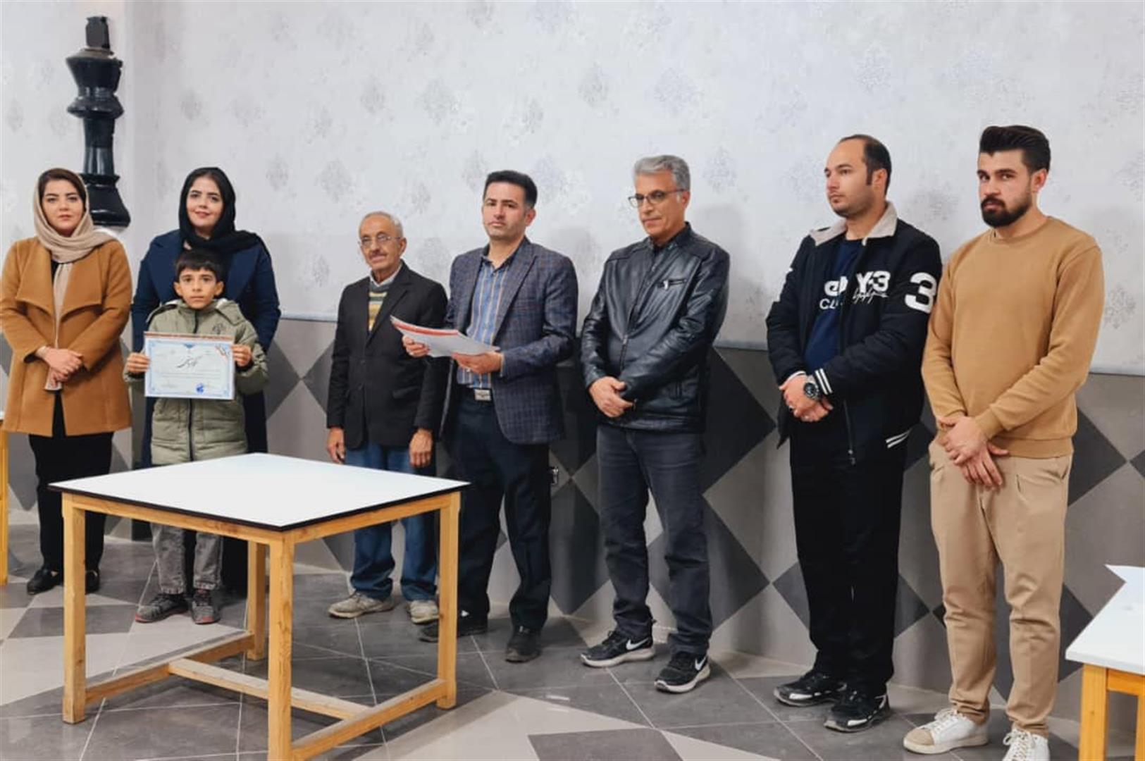 باربد کیانی؛ قهرمان ریتینگ زیر 1500 شطرنج کشور شد