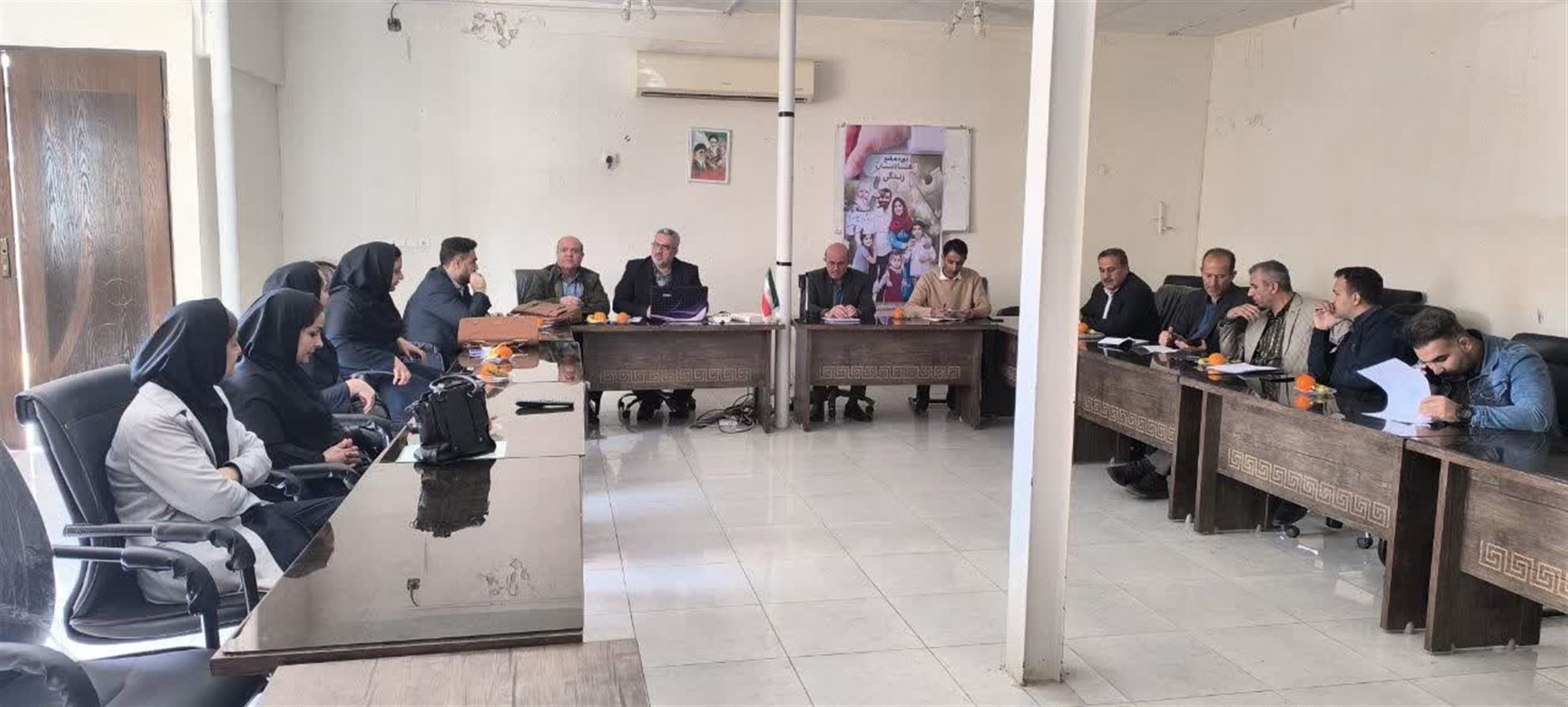 بازدید مدیرکل بیمه سلامت خوزستان از مراکز سلامت ایذه