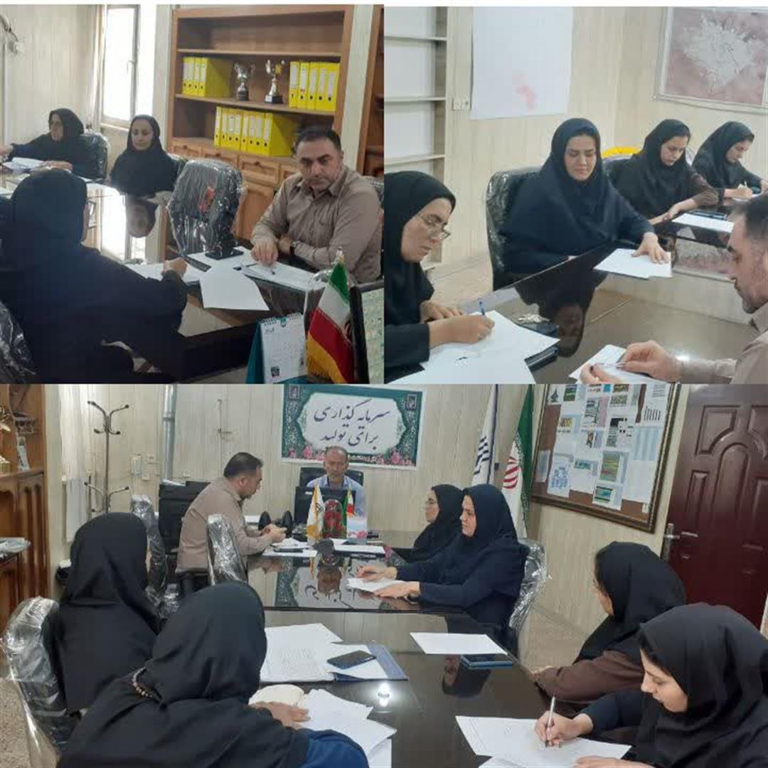 نشست گروه جوانی جمعیت و سلامت خانواده در ایذه برگزار شد