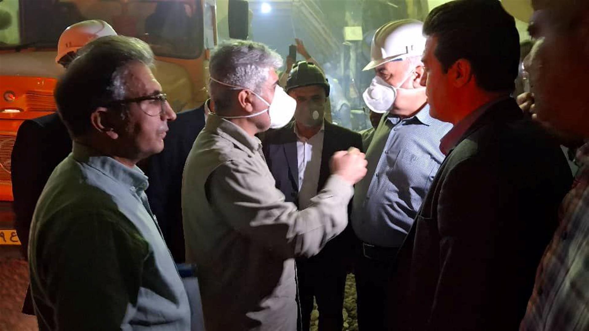 بازدید نماینده مردم و معاون وزیر راه از پروژه تونل کارون ۳