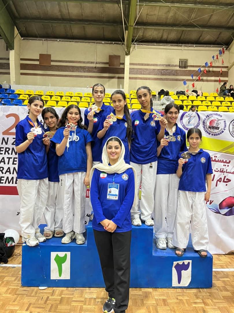 درخشش بانوان کاراته‌کای ایذه‌ای در جام بین‌المللی ایران‌زمین؛ قهرمانی ایران با نقش‌آفرینی ورزشکاران ایذه