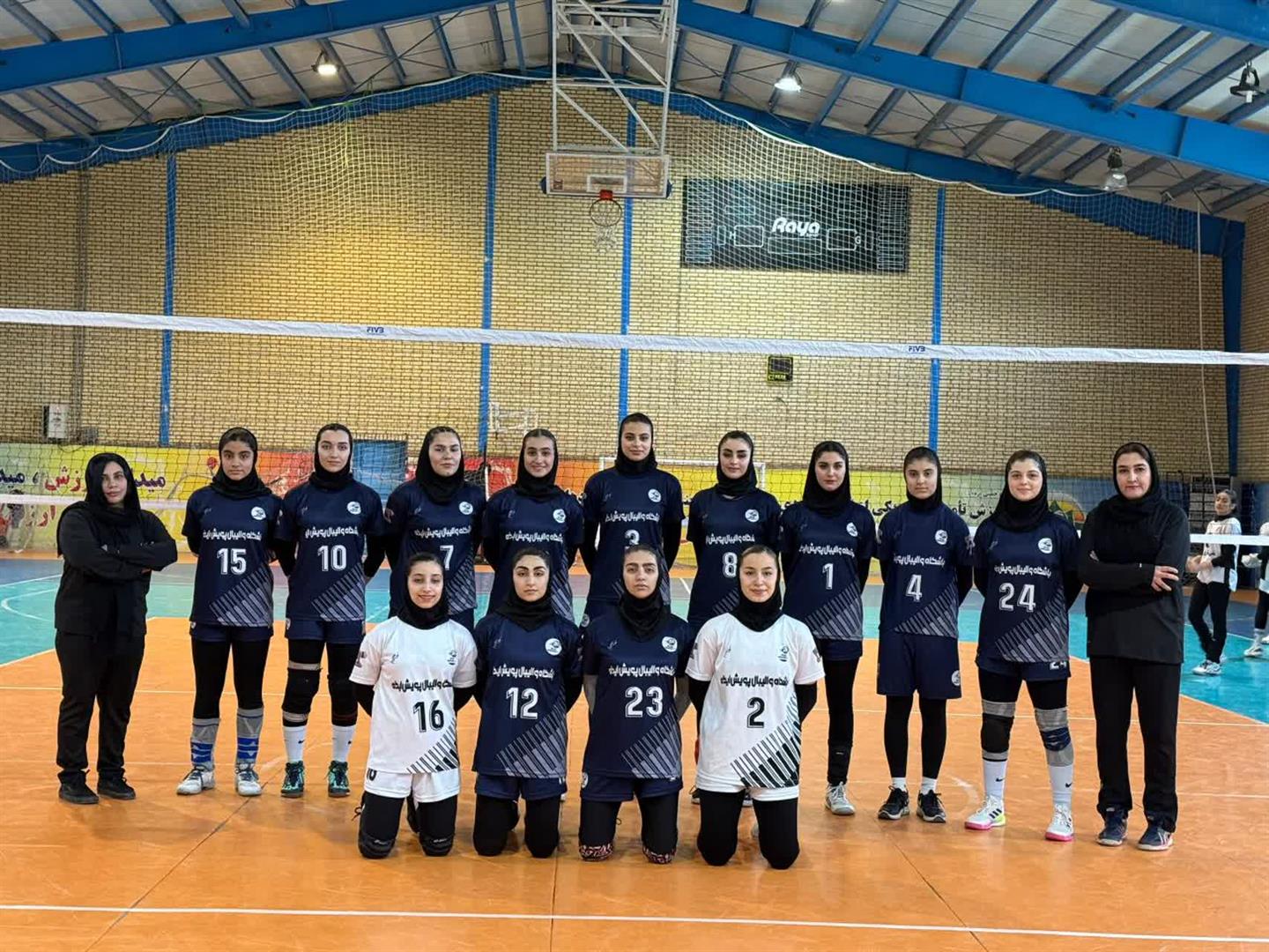 صعود بلندقامتان والیبالیست ایذه‌ای به فینال لیگ زنان خوزستان با پیروزی‌های مقتدرانه