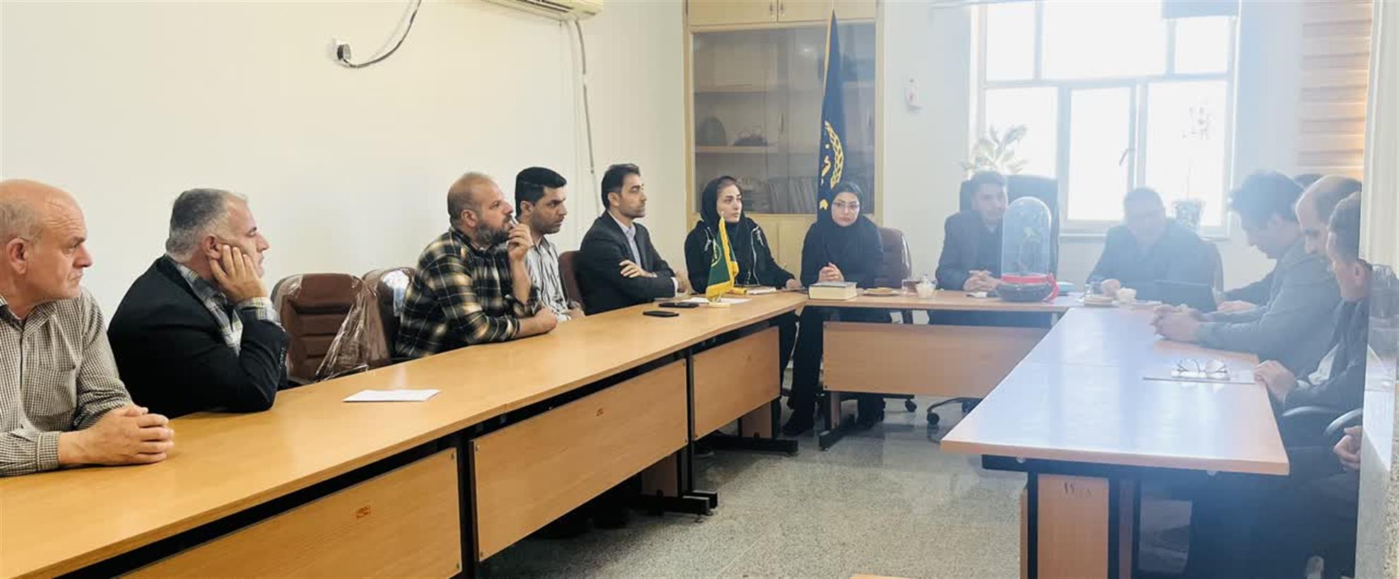 برگزاری جلسه توسعه و ساماندهی مجتمع گلخانه‌ای نوترکی ایذه