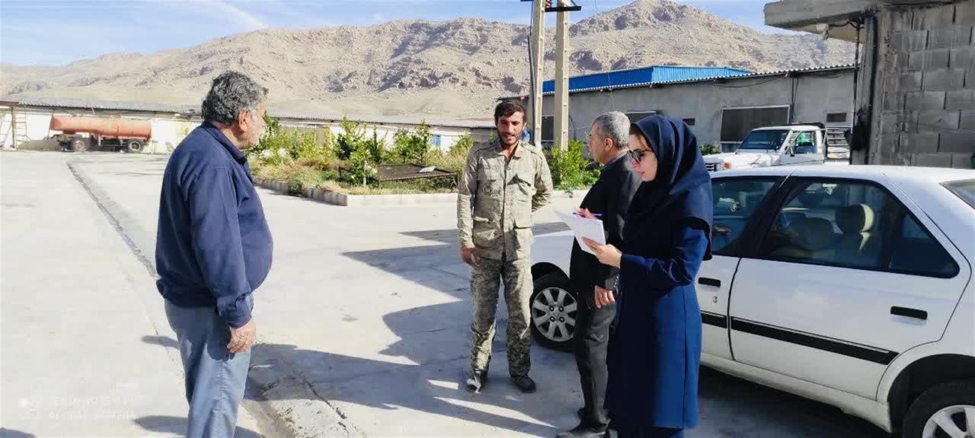 پایش میدانی مرغداری‌های ایذه با هدف تثبیت تولید و حمایت از مرغداران