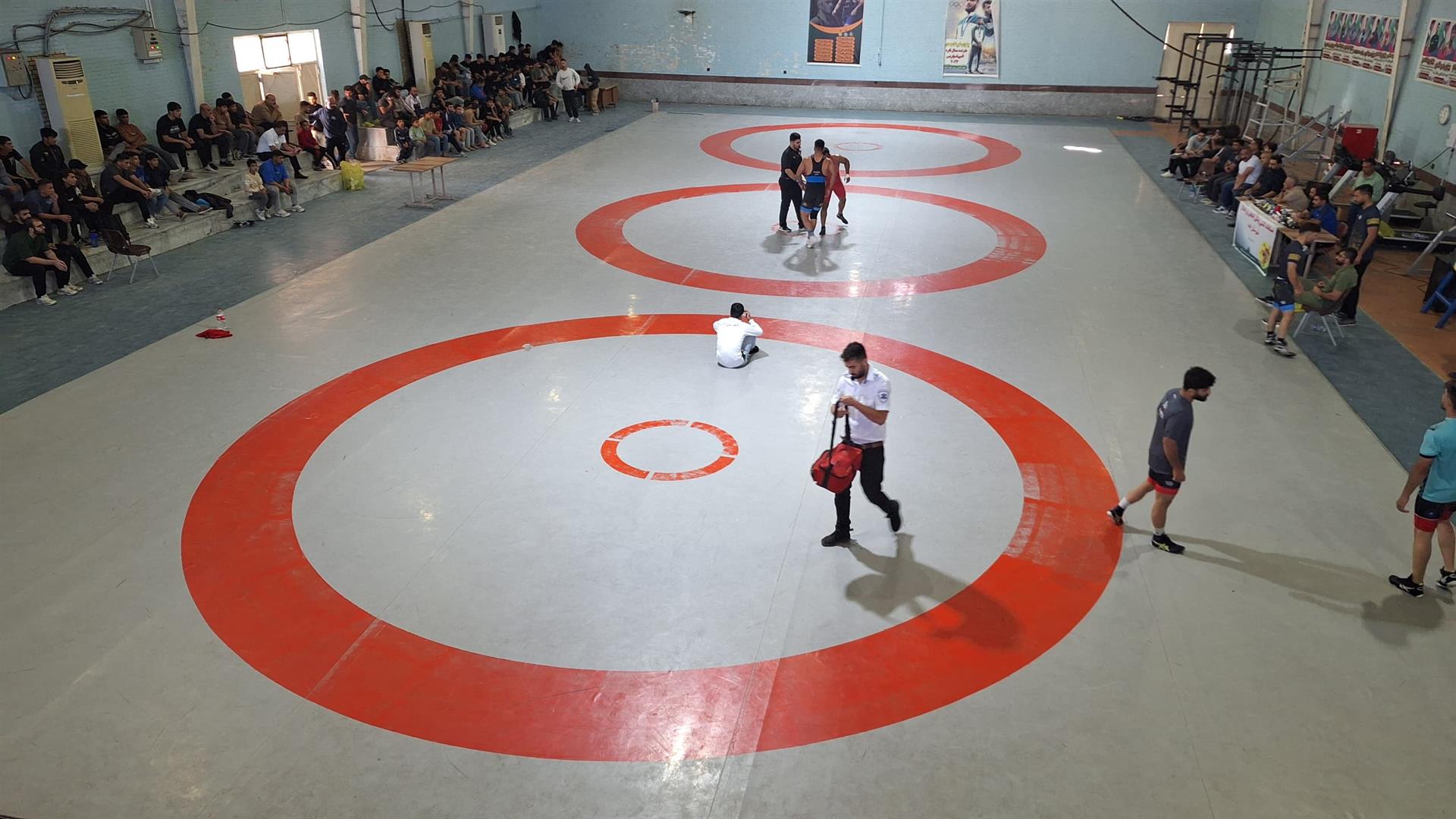 معرفی نفرات برتر در مسابقات انتخابی کشتی بزرگسالان ایذه