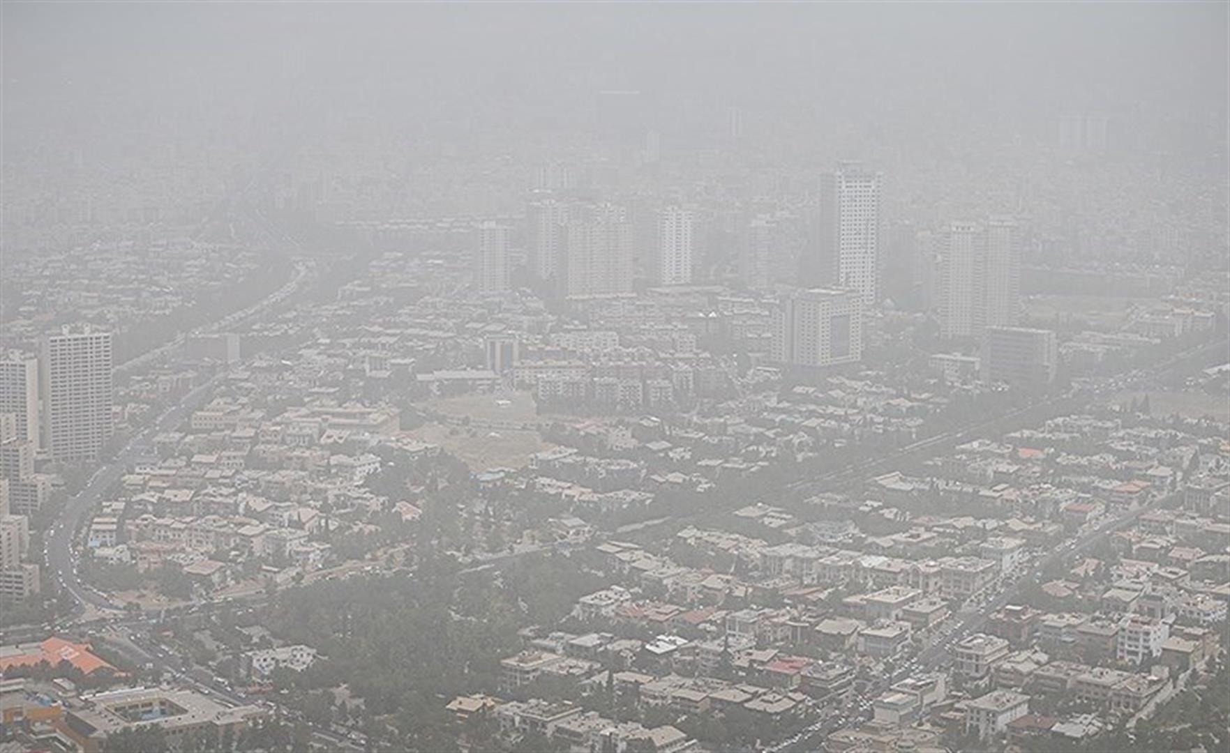 تداوم آلودگی هوا در خوزستان؛ ایذه در وضعیت «ناسالم برای گروه‌های حساس»