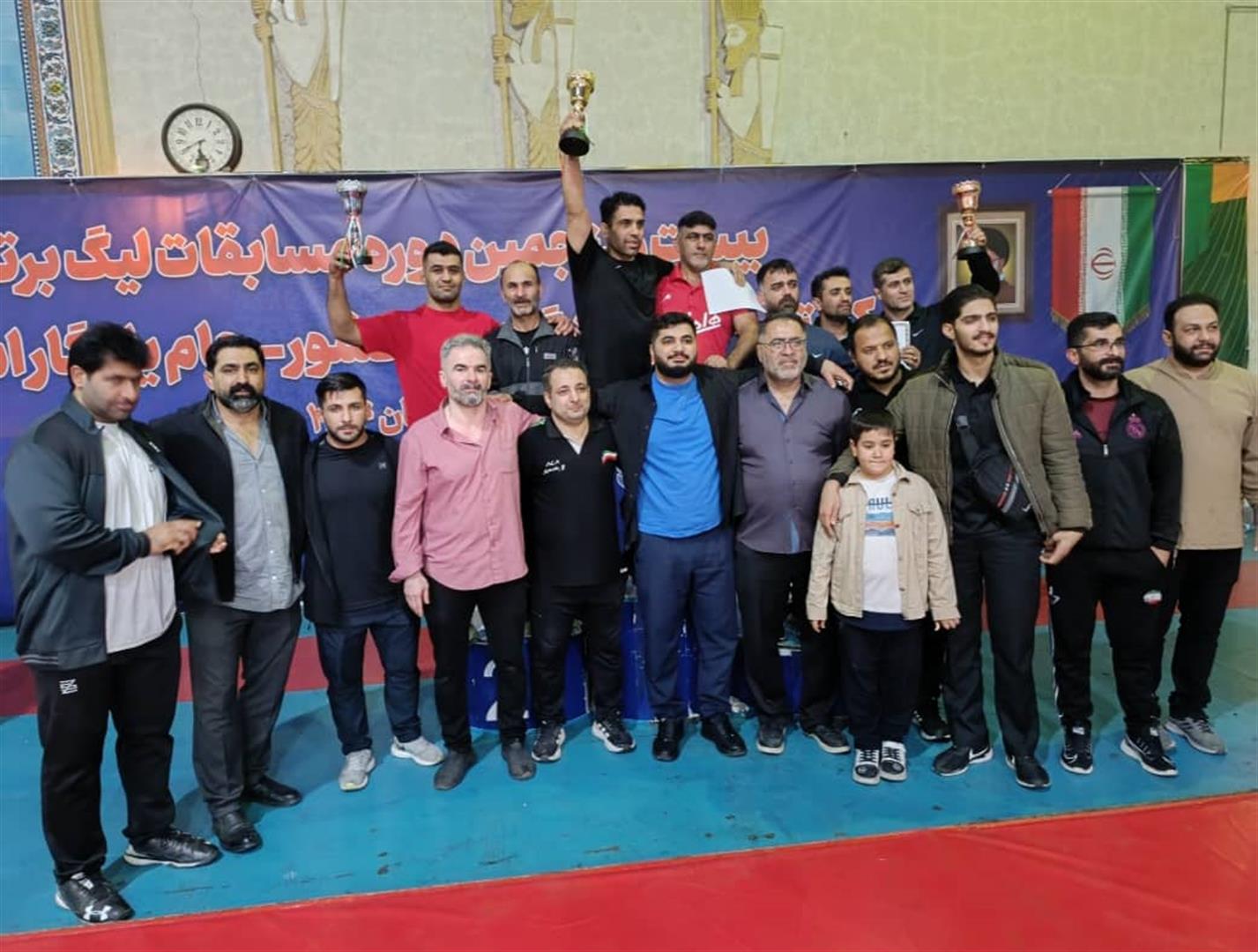 نایب‌قهرمانی فرنگی‌کاران ایذه در مسابقات بزرگسالان خوزستان با کسب 7 مدال رنگارنگ