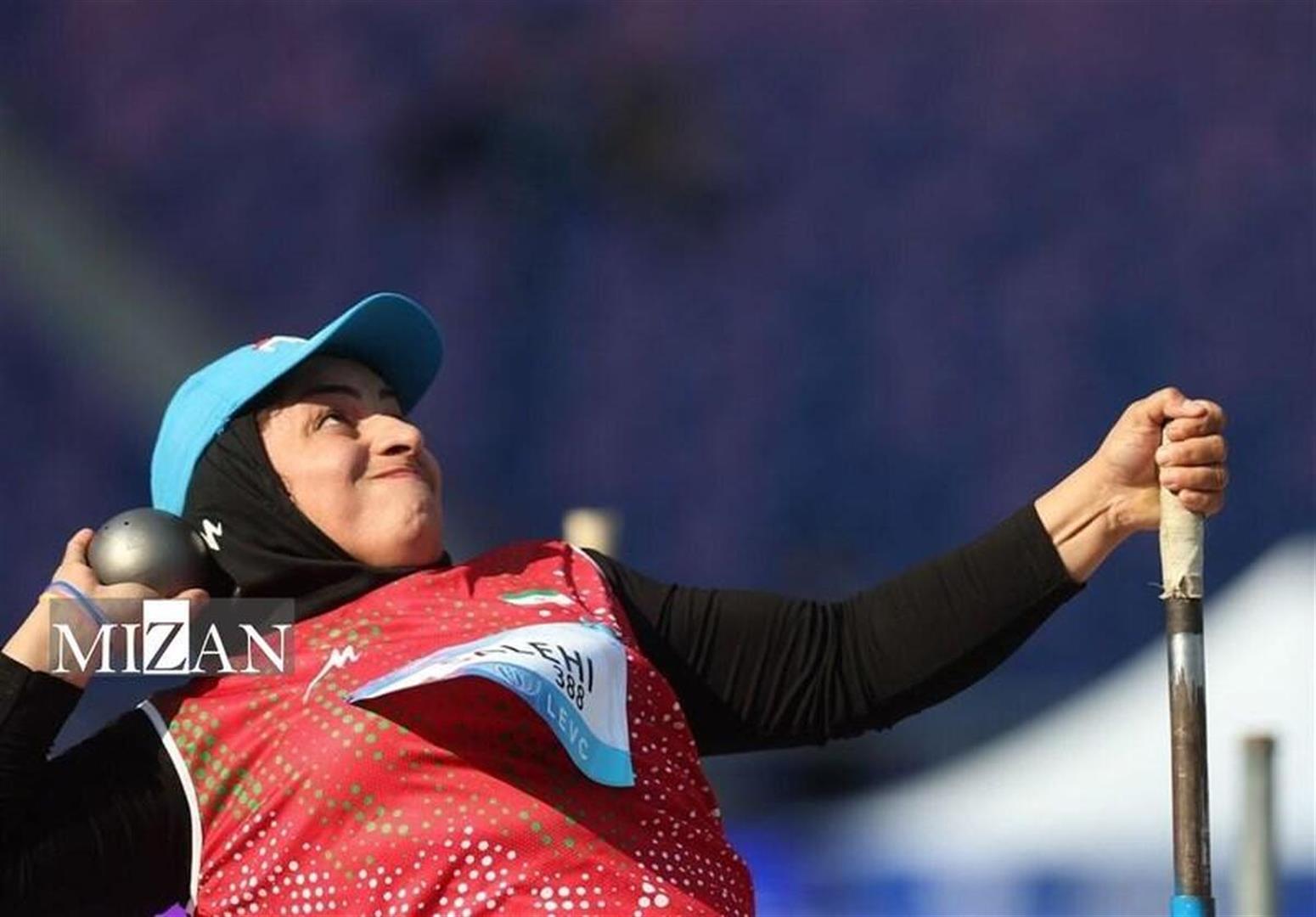 برنز جهانی برای الهام صالحی در پرتاب وزنه پارادوومیدانی