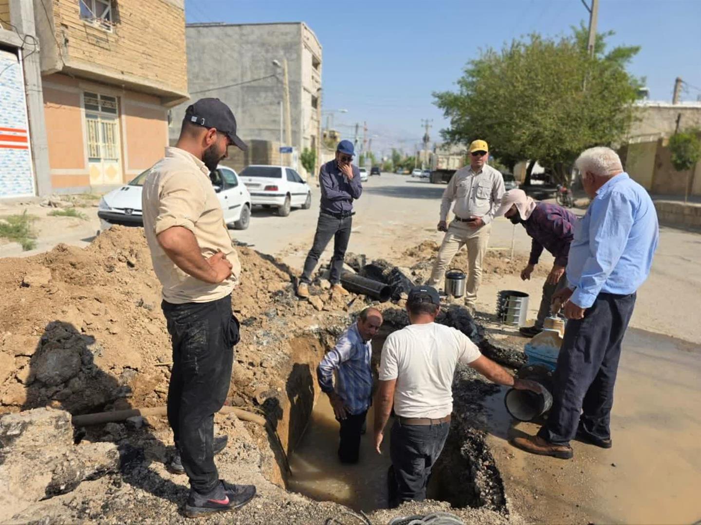 اتصال خط 400 میلی‌متری رینگ شرق ایذه پس از 23 سال اجرایی شد