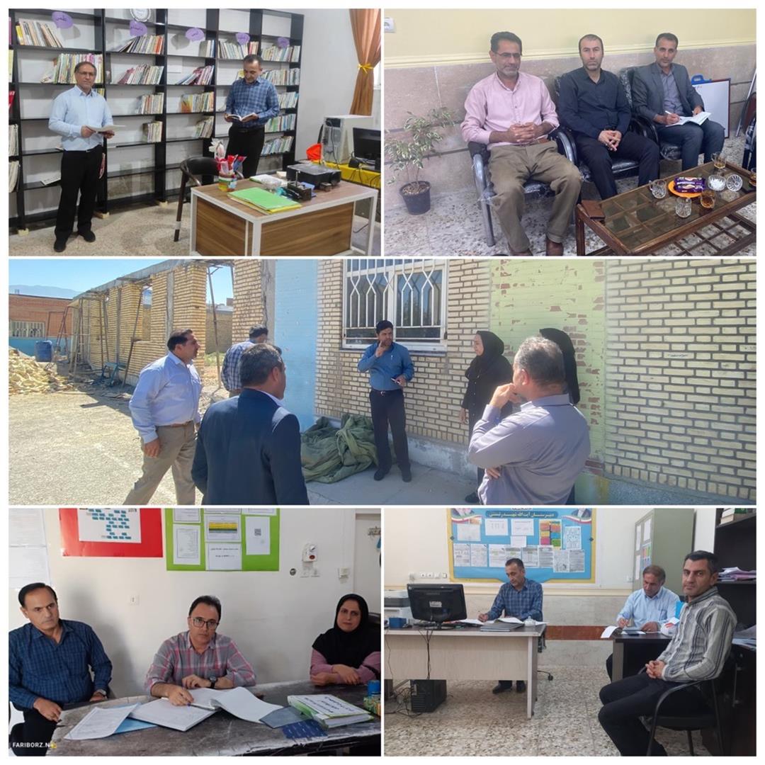 مانور بازگشایی مدارس و بازدید پروژه مهر در ایذه برگزار شد